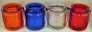 Old-Fashioned Lantern Jar Candles