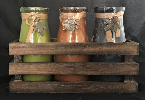 Delicious Fall Set - Pecan/Butternut Pumpkin/MacIntosh Apple